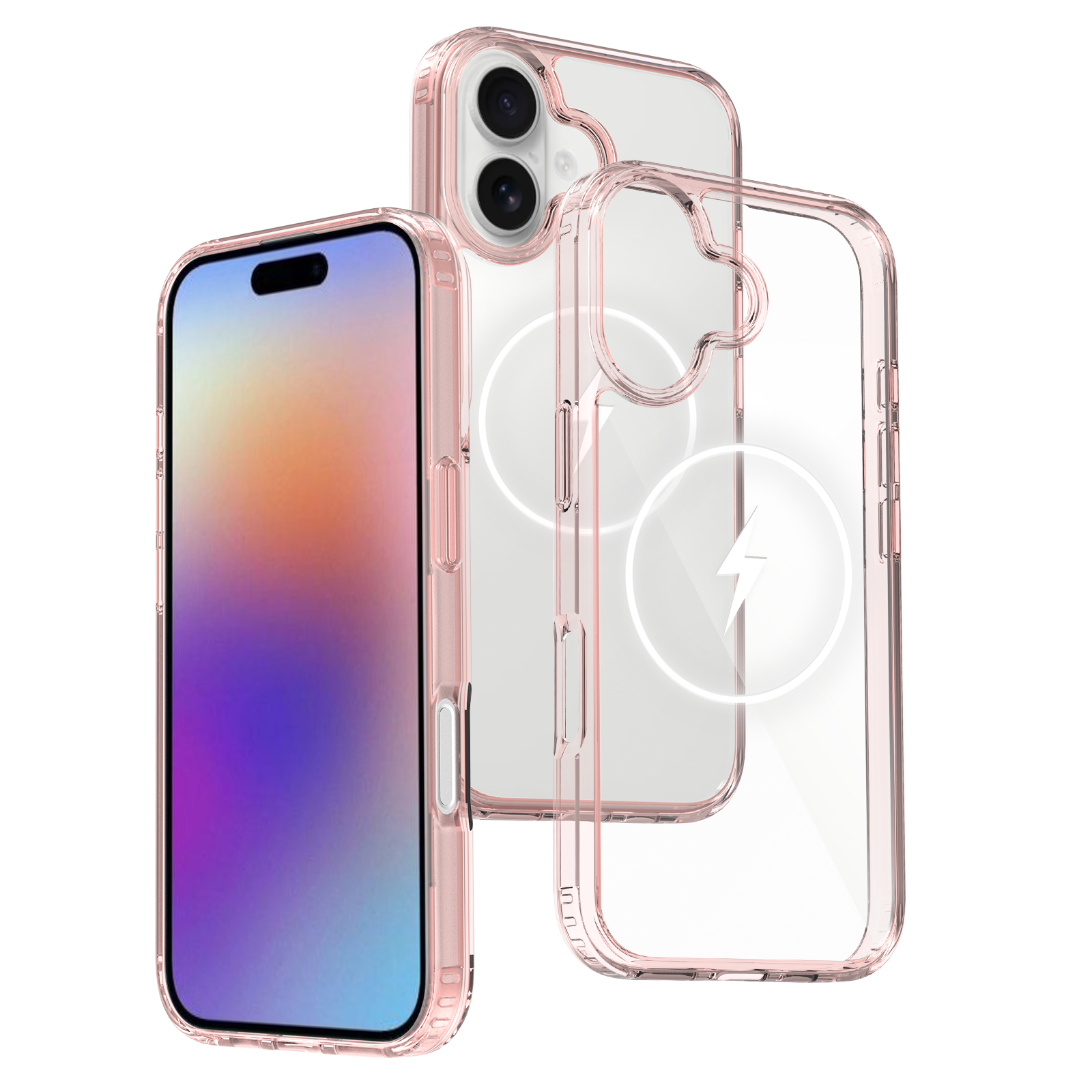 TPU+PC Clear Magnetic Case for iPhone 17 Pro Max - Detail View 9